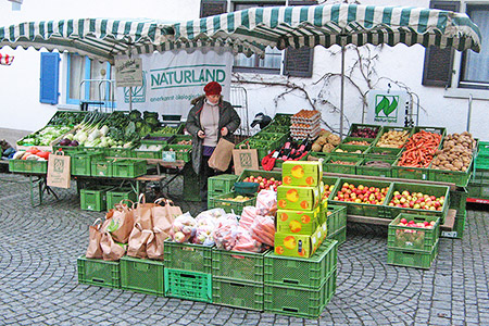 Große Vielfalt an saisonalen Produkten